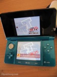 لعبة ننتندو دي اس ثري دي لون تركواز  Nintendo 3DS