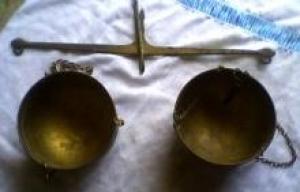 ميزان نحاسي قديم