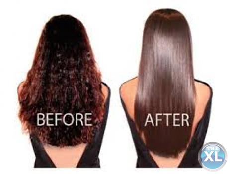 خبيرة علاج و فرد الشعر العادي و المجعد من جلسة واحدة