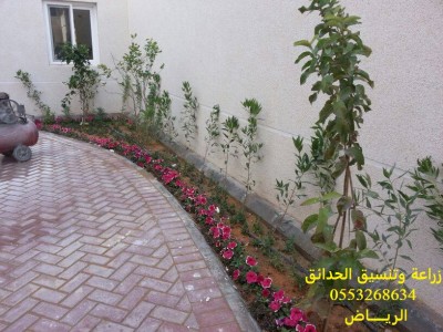 تنسيق وزراعة الحدائق - الرياض0553268634