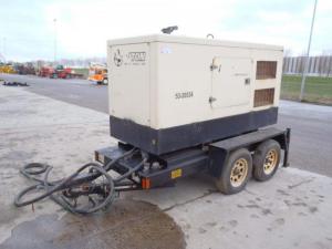 IT# 708-TRITON HPW-80 101 KVA Portable Gen Set