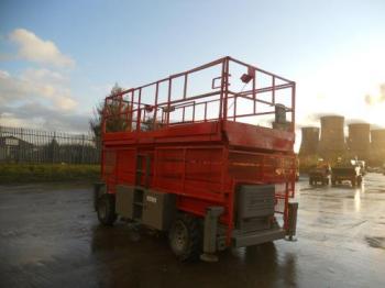 IT# 772-1998 Skyjack SJ9250 Wheeled Scissor Lift Access Plat