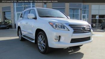 لكزس LX 570 2013 أبيض للبيع هنا هو بلدي ال WhatsApp +2347013991405
