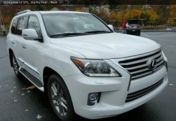 لكزس LX 570 2014 أبيض للبيع هنا هو بلدي ال WhatsApp +2347013991405