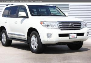تويوتا لاند كروزر 2014 أبيض للبيع هنا هو بلدي ال WhatsApp +234701