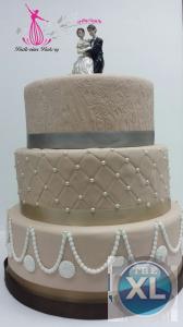 اجمل تصاميم كيك الزفاف من باليرينا بيكري