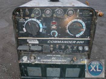 IT# 5163-2003 LINCOLN COMMANDER 500 SKID MOUNTED WELDER