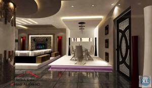 مهندس ديكور داخلي وخارجي وتشطيبات