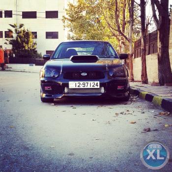 SUBARU STI 2004 BLACK