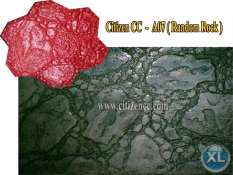 شركة الانشاءات الوطنية لبيع منتجات الخرسانة المطبوعة stamped concrete