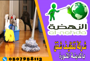 شركه تنظيف شقق بالمدينه المنوره 0507958113 النهضة
