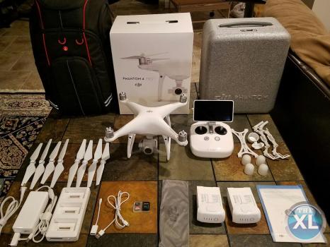 دجي فانتوم 4 كوادكوبتر الطائرة بدون طيار مع 4K كاميرا استقرت جيمبال 12MP