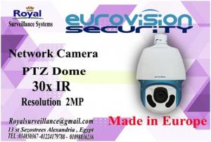 كاميرات مراقبة PTZ  30X أنتاج أوروبى للمشروعات الكبرى