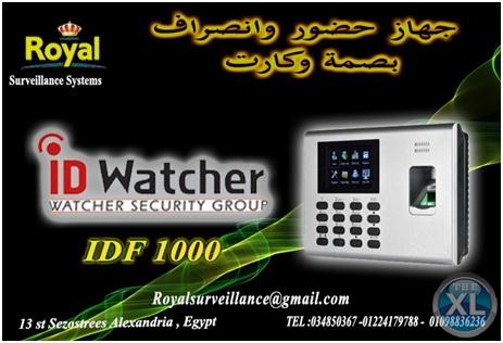 ساعة حضور وانصراف ماركة ID WATCHER موديل IDF 1000