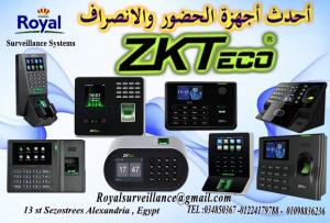 ساعة ميقاتية  ZKTeco  بالبصمة و الكارت والوجه