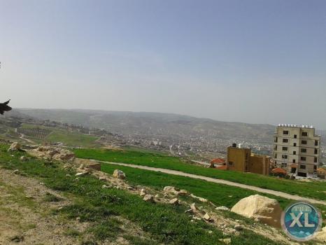 ارض للبيع في صافوط/ مرج البير - تحت قصر الاميرة بسمة منطقة هادئة و مطلة