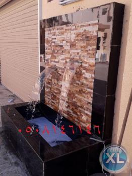 ديكور شلال حجر