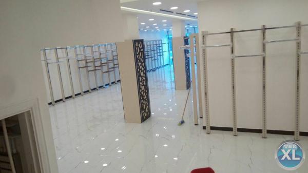 كافة اعمال التنظيف الشامل بعد الدهان و تلميع البلاط