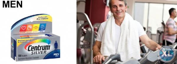 سنترام السيلفر أفضل أنواع الفيتامينات المتعددة للرجال