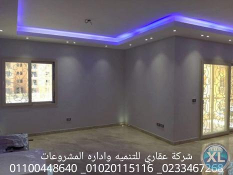 شركات تشطيبات  (شركه عقاري للتنميه واداره المشروعات)01020115116