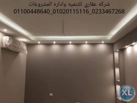 ديكور وتشطيب شقق  (شركه عقاري للتنميه واداره المشروعات)01020115116