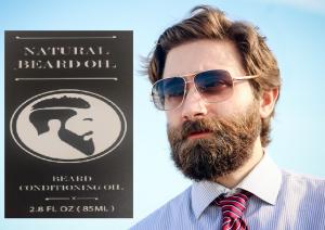 NATURAL Beard Oil لتكثيف شعر اللحية طبيعيا