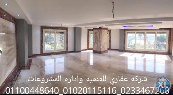 ديكور وتشطيب فلل في المهندسين  (شركه عقاري للتنميه واداره المشروعات)01020115116