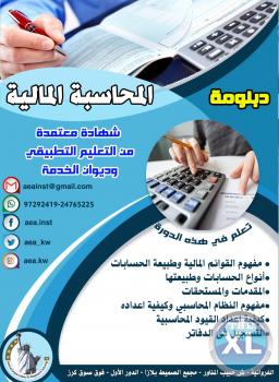 دبلومة المحاسبة المالية |معهد الاكاديمية الامريكية الاوروبية -24765225