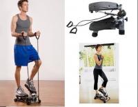 جهاز مينى ستيبر الرياضي مع حبل لشد عضلات الجسم