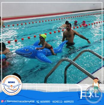 تعليم سباحة للاطفال في الكويت | اكاديمية نيمو - 66569095