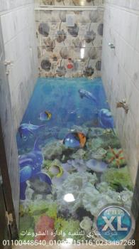 ديكورات حمامات  شركة عقاري (  01020115116 )