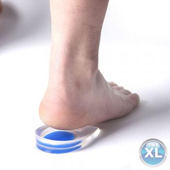 للتخلص من ألم الكعب والشوكة مع كعب السيليكون