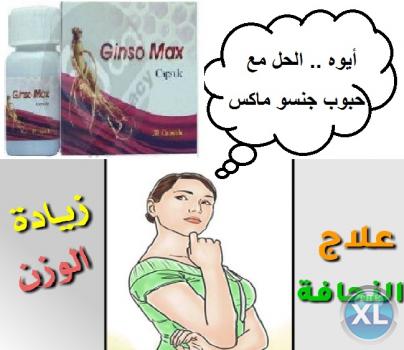 جنسو ماكس مكمل غذائى لزيادة الوزن وتناسق الجسم 01282064456