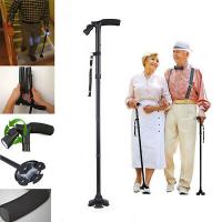 العكاز السحرى بلمبة لكبار السن بخمسة مستويات لتعديل ال