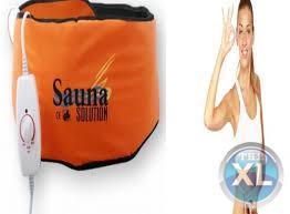 حزام الساونا لشد البطن يعمل بالحرارة والاهتزازعلى حرق الدهون