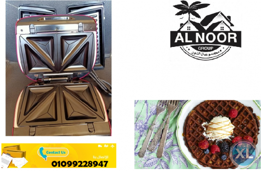 اله صنع الوافل بجوده عاليه وطعم لذيذ