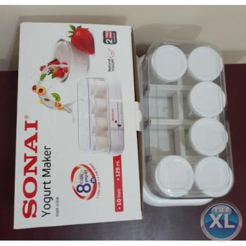 اله صنع الزبادى بكل سهوله سوناى