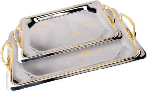 طقم صوانى استنلس من اجود الخامات