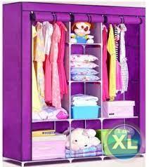 دولاب سفاري سهل الحمل معدن وقماش متين