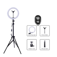 رينج لايت لليوتيوبر والميكب ارتيست لاضاء عاليه دائري