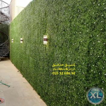 ثيل صناعي الرياض 0553268634 عشب جداري حدائق منزليه بالعشب الصناعي خشب جداري