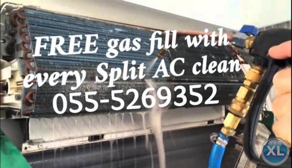 emergency ac services 055-5269352 handyman services maintenance clean repair