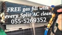ac maintenance 055-5269352 ajman clean repair handyman service cheap gas freon furniture
