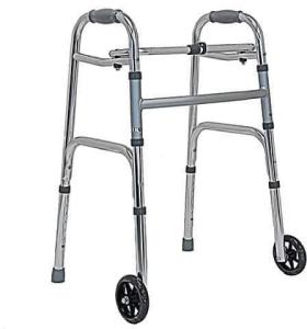 مشاية طبية لكبار السن بعجل أمامي لاصحاب الاعاقات وراحت