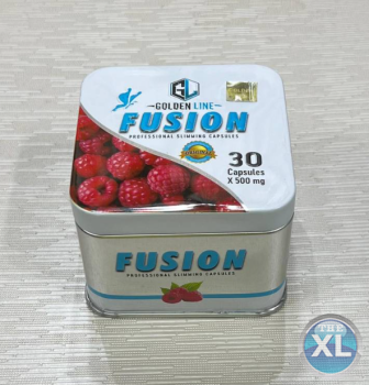 كبسولات فيوجن للتخسيس وحرق الدهون الزائدة 30 كبسولهfusion golden line